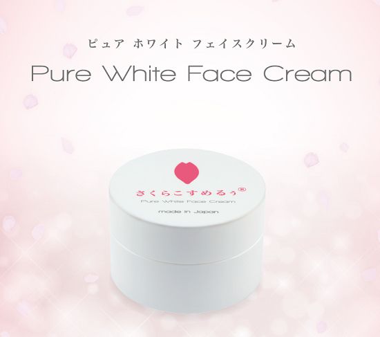 sakura kosumeru pure white face cream sakura kosumeru pure white face cream